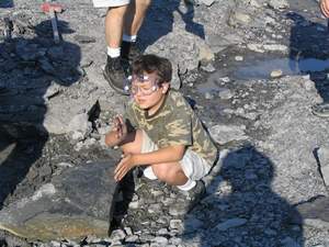 Brian Gets his First Trilobite Block for Splitting.jpg