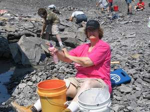 Marianne Shelton Prepares for Some Serious Shale Splitting.jpg